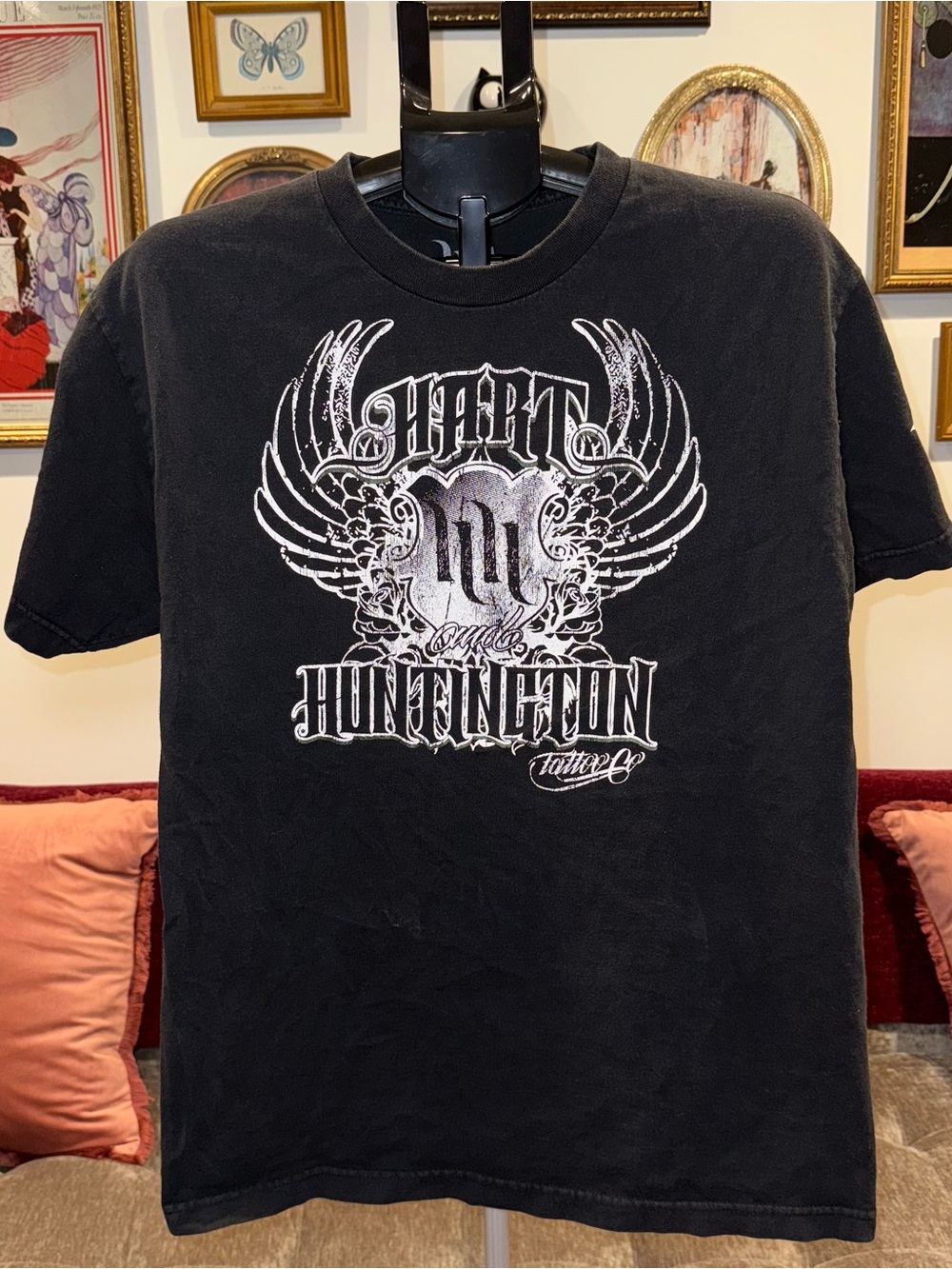 Tattoo Shop Alternative Graphic Tee - Black
